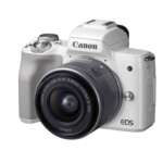 Canon、エントリーユーザー向けミラーレスカメラ「EOS Kiss M」を発表