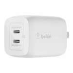 Belkin、BOOST↑CHARGE PRO 65W DUAL USB-C GAN WALL CHARGER WITH PPS の販売を開始