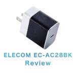 ［レビュー］エレコム Stylxyシリーズ EC-AC28BK AC充電器をチェック　デザイン性を謳うUSB-C充電器の完成度は？