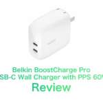 ［レビュー］Belkin USB-C 充電器 with PPS 60W をチェック　コンセプトは良いがちょっと惜しい製品